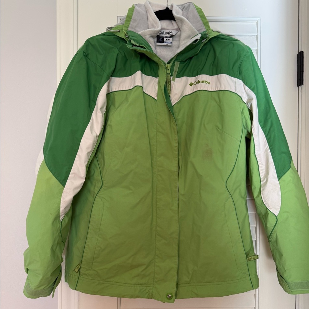 Columbia Two-Tone Green Jacket